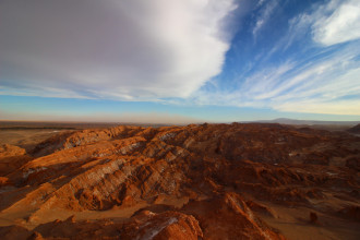 El famoso desierto de Atacama